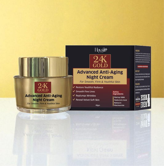 24K Gold Adva-nced Anti-Aging Night Cream