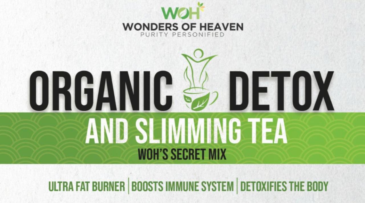 WOH’s Secret Mix 100% Organic Detox & Slimming Tea